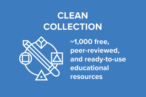 small infographic explaining the CLEAN collection