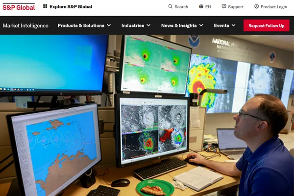 S&P Global article screen capture thumbnail