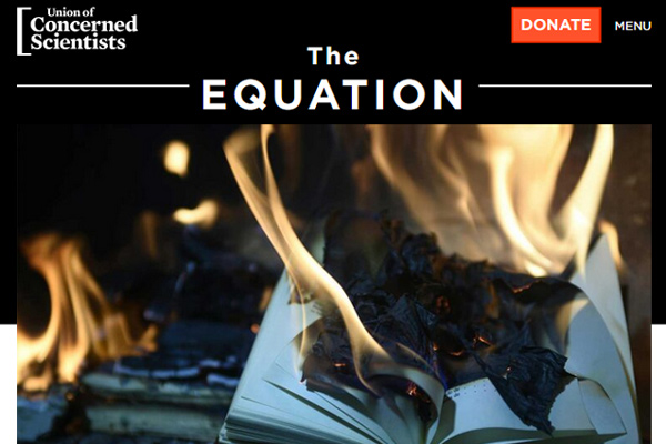 Union of Concerned Scientists article screen capture thumbnail