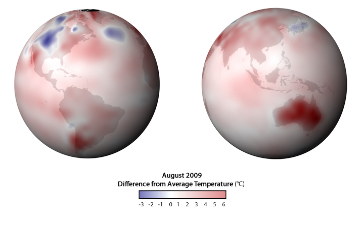 Record-breaking Temperatures in August