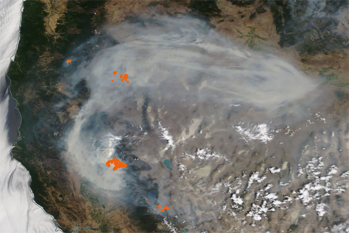 Smoke and fires