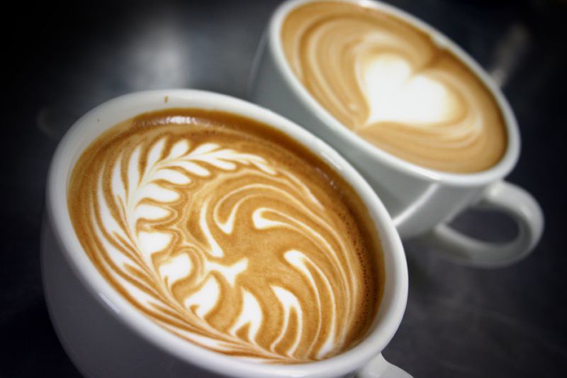 Decorated coffee