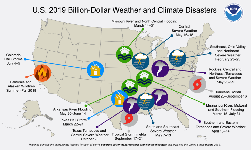 Disaster map