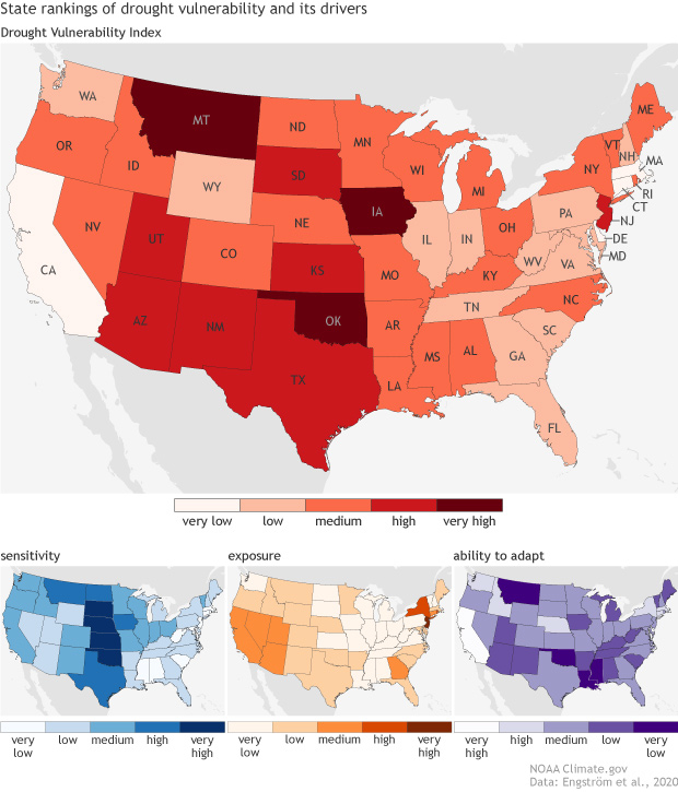 The U.S. drought vulnerability rankings are in: How does your state compare?