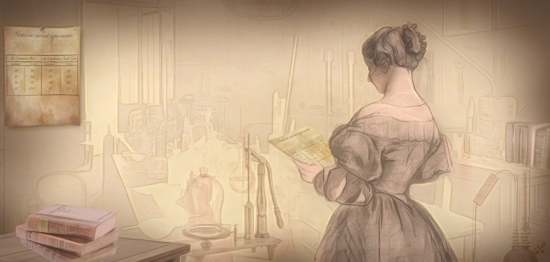 Illustration of Eunice Foote