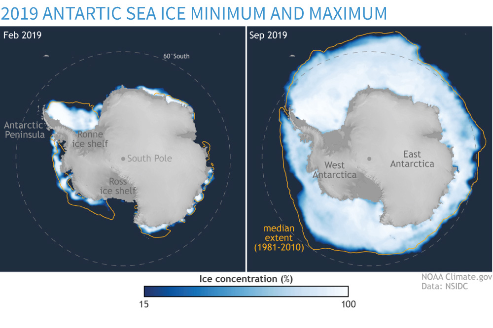 Antarctic sea ice