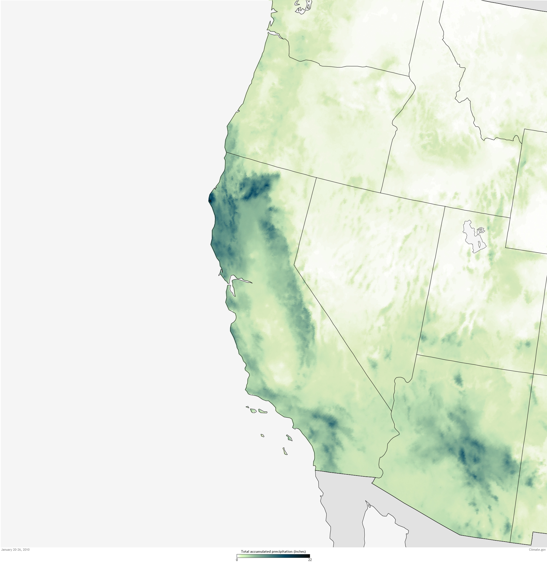 Drought-busting precip map