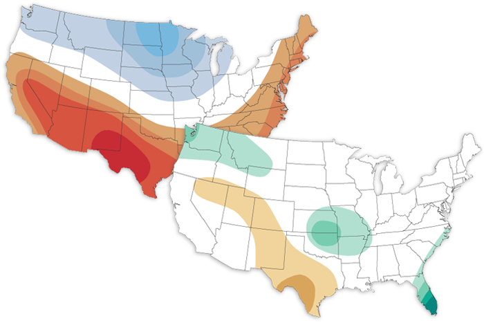 June 2022 temperature and precipitation outlooks