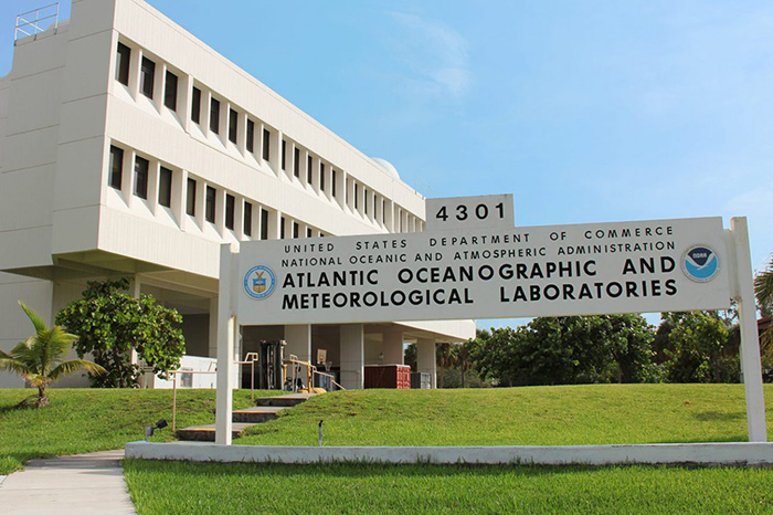 AOML building and sign