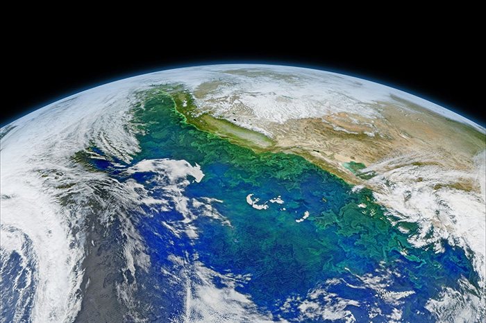 California Current along West Coast
