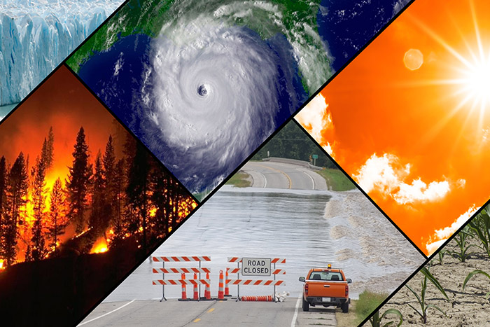 Montage of NOAA work