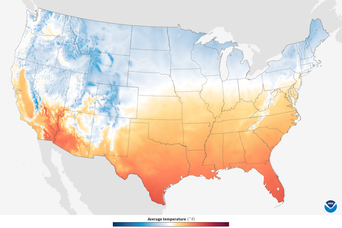 Temperature - Mean, 1991-2020 Monthly Average thumbnail image