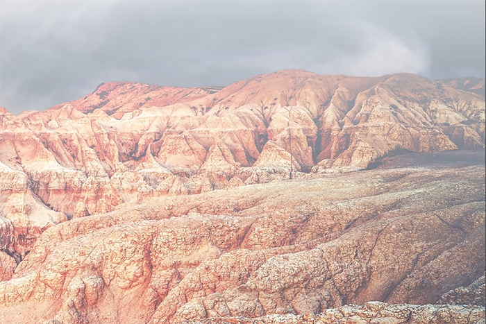 Arid mountainous landscape