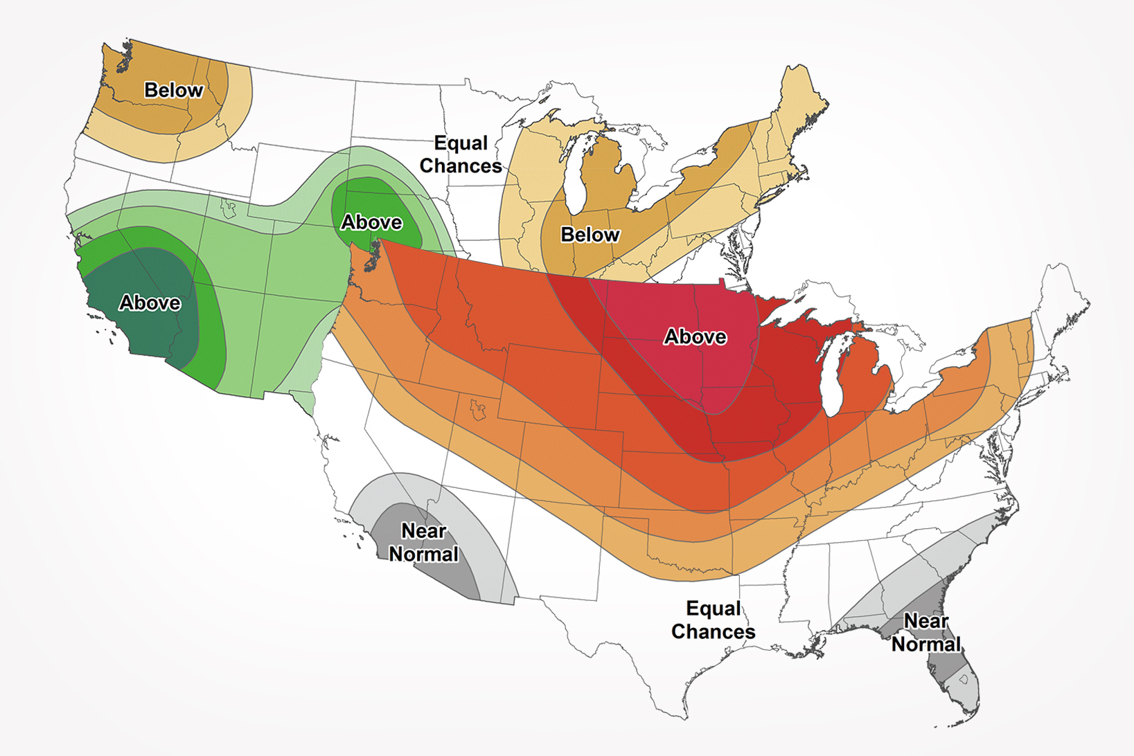 Two overlapping U.S. maps