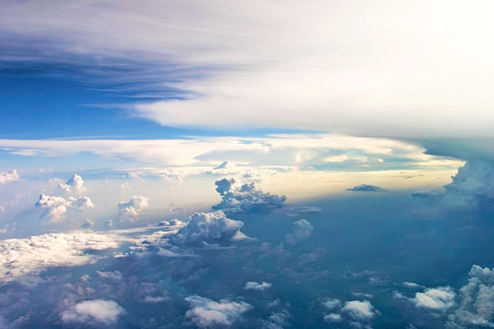 High-altitude clouds