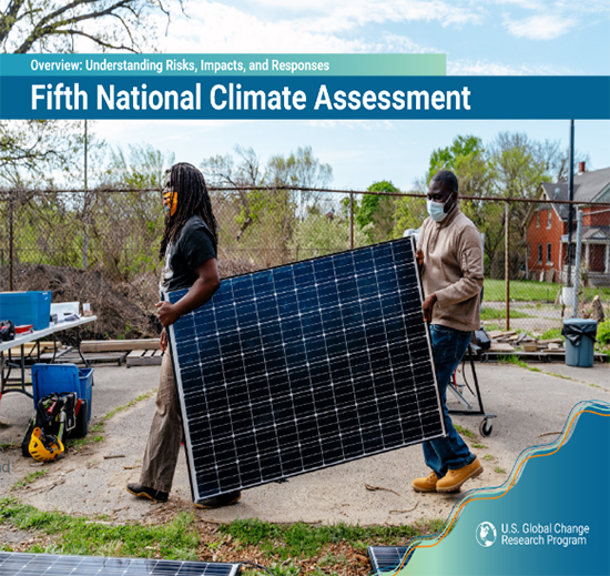 Fifth National Climate Assessment report cover