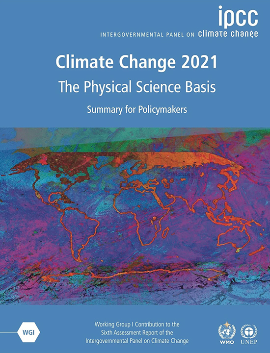IPCC Sixth Assessment report cover