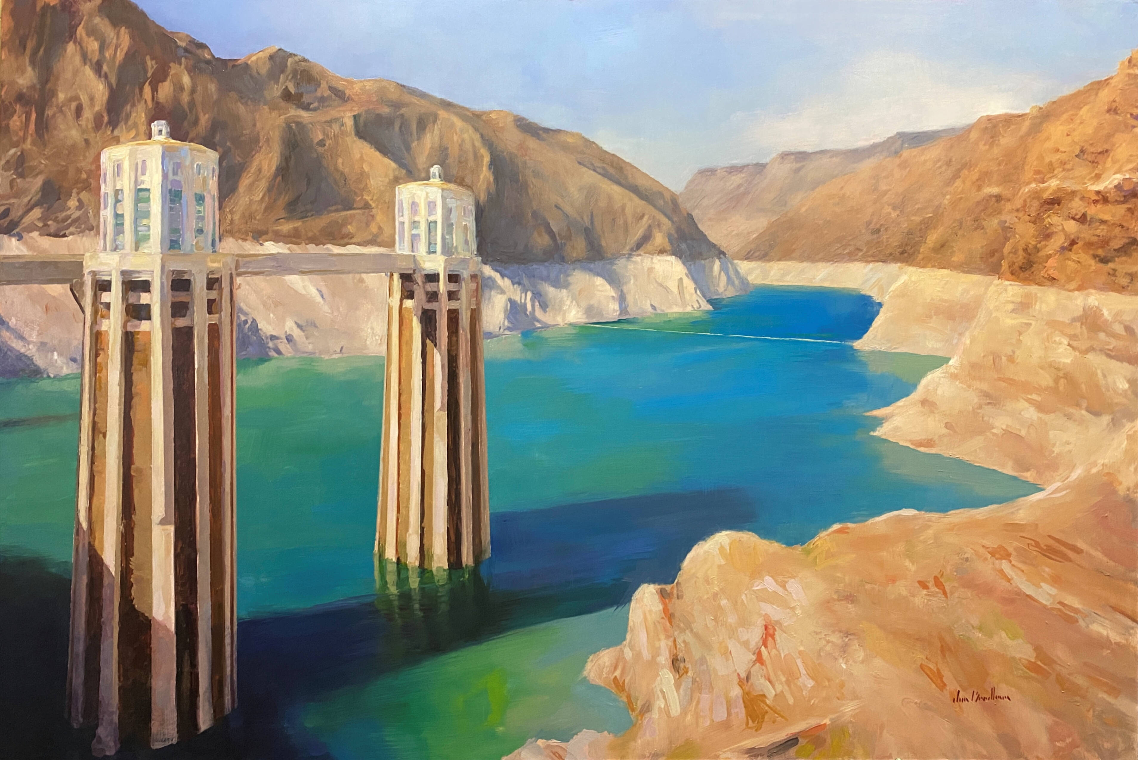 'Drought's Edge Illuminated' from the Art x Climate Gallery