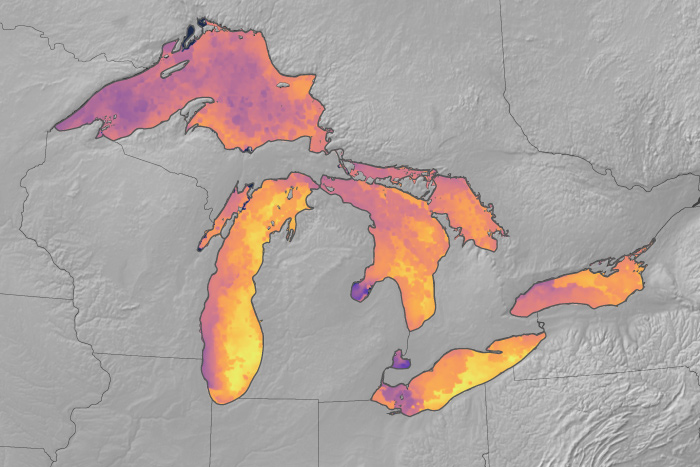 great lakes warm temperatures dec 2024 rotator