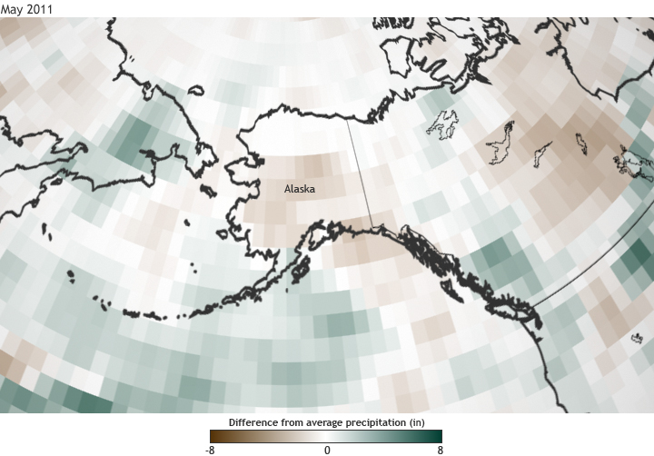   Unusually Dry May in Alaska