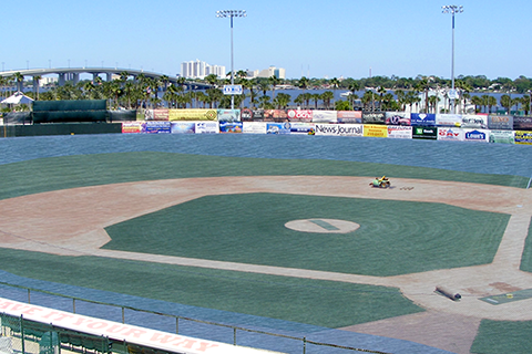Photo of baseball diamond