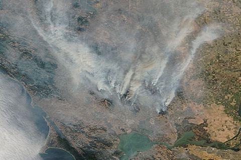 Climate conditions behind deadly October 2017 wildfires in California