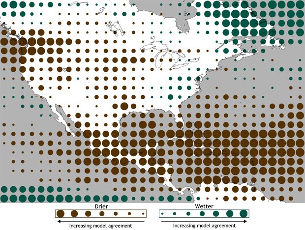 Precipitation Changes over North America: Do the Models Agree?