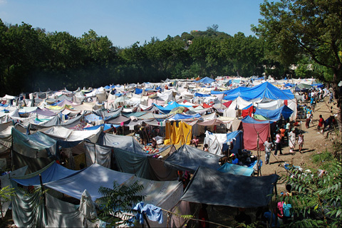 Refugee camp