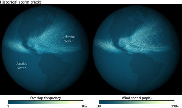  The world of tropical cyclones: Western Hemisphere