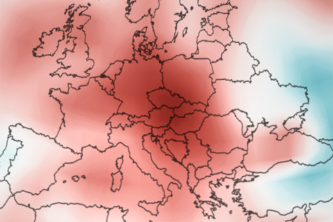 Heat hammers Europe in July and August