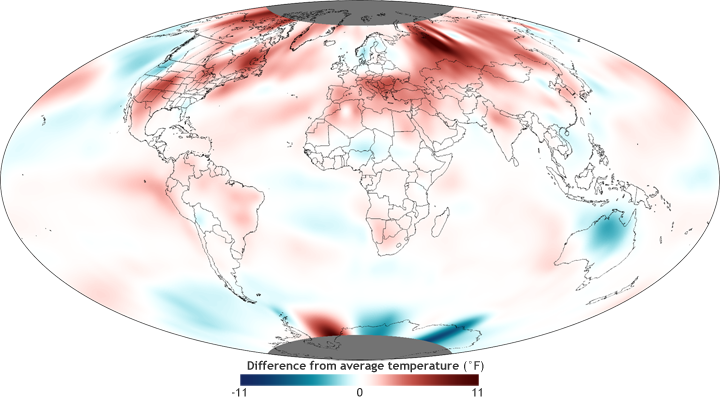 Earth’s fourth warmest June on record