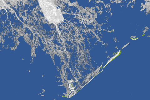 Underwater: Land loss in coastal Louisiana since 1932