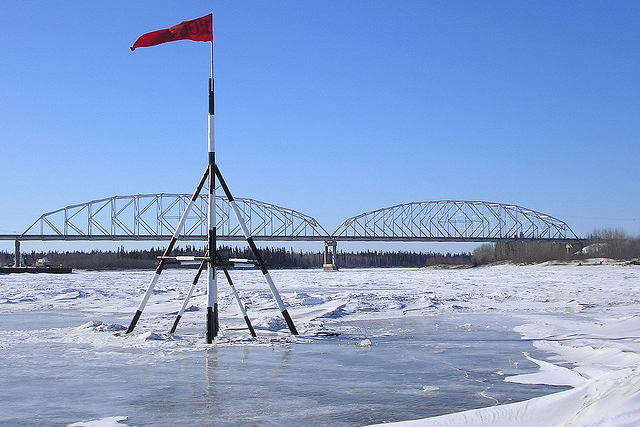 Official Nenana Ice Classic tripod