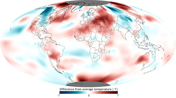 October 2012 Global Temperature Update