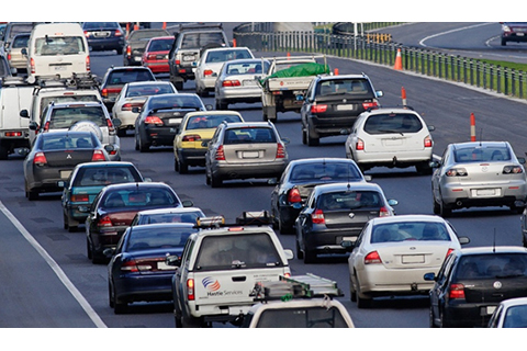 Cars on the highway