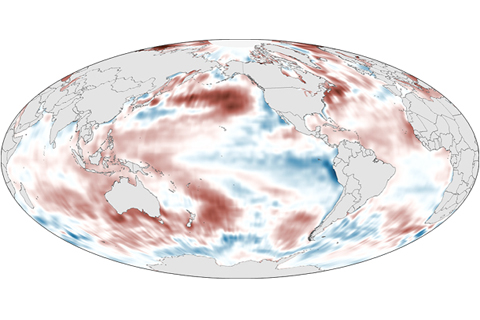 Sea Surface map