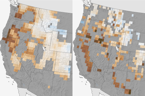 In some places, experimental NOAA models could have predicted Western snow drought eight months in advance 