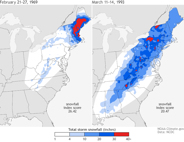 Where will this week’s Northeast snowstorm fit into the historic record? 