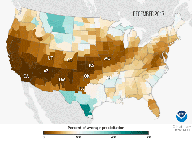 Drought worsens across southern Plains and southwestern United States