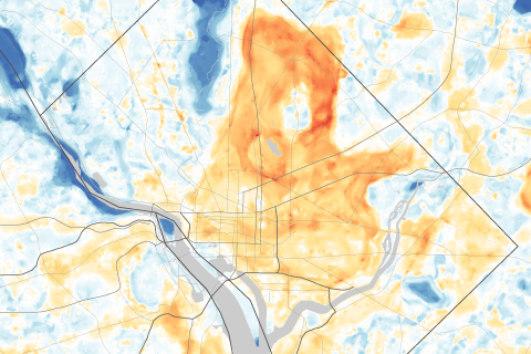 Urban Heat Island Map