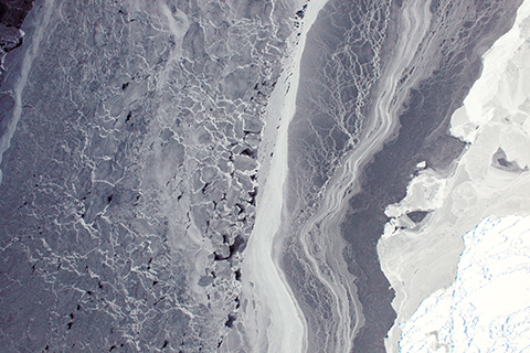 Sea ice detail shot