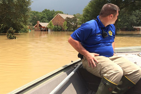 August 2016 extreme rain and floods along the Gulf Coast 
