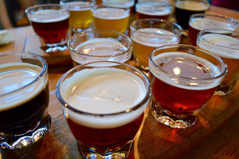 Tabletop with beers