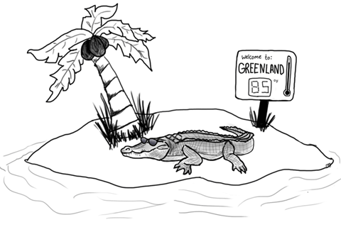 Welcome to Greenland cartoon