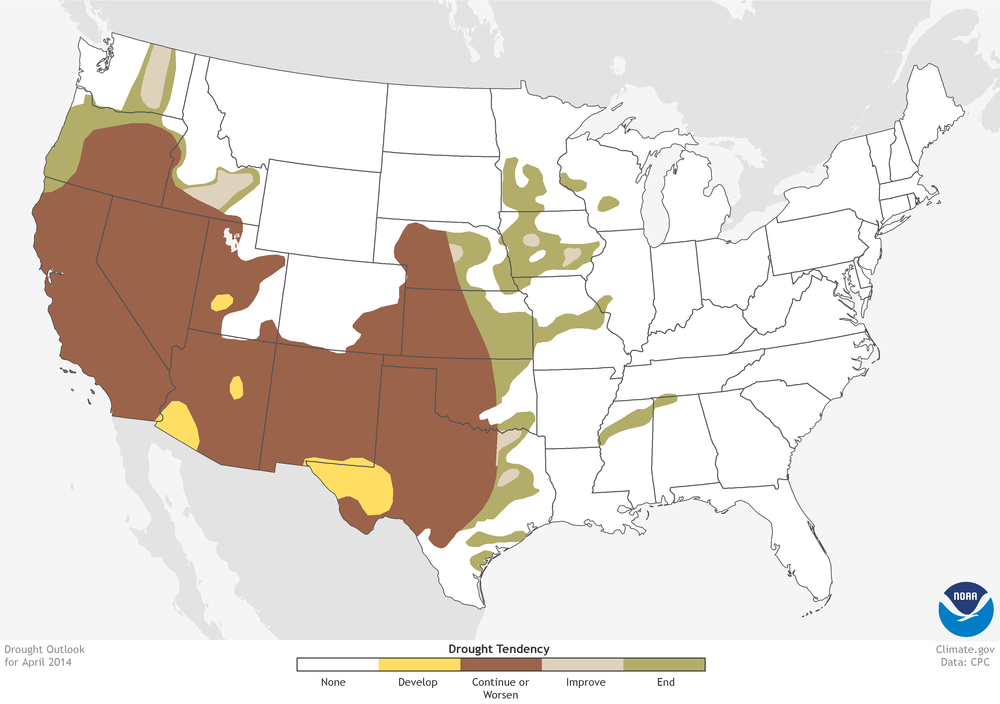 Drought Outlook April 2014