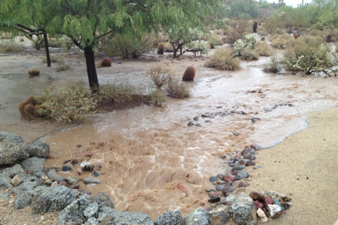 Flash flooding photos
