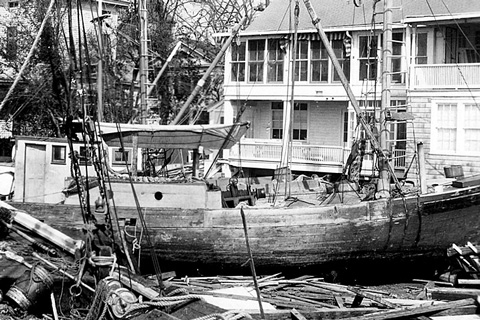 Boat in the wrong place