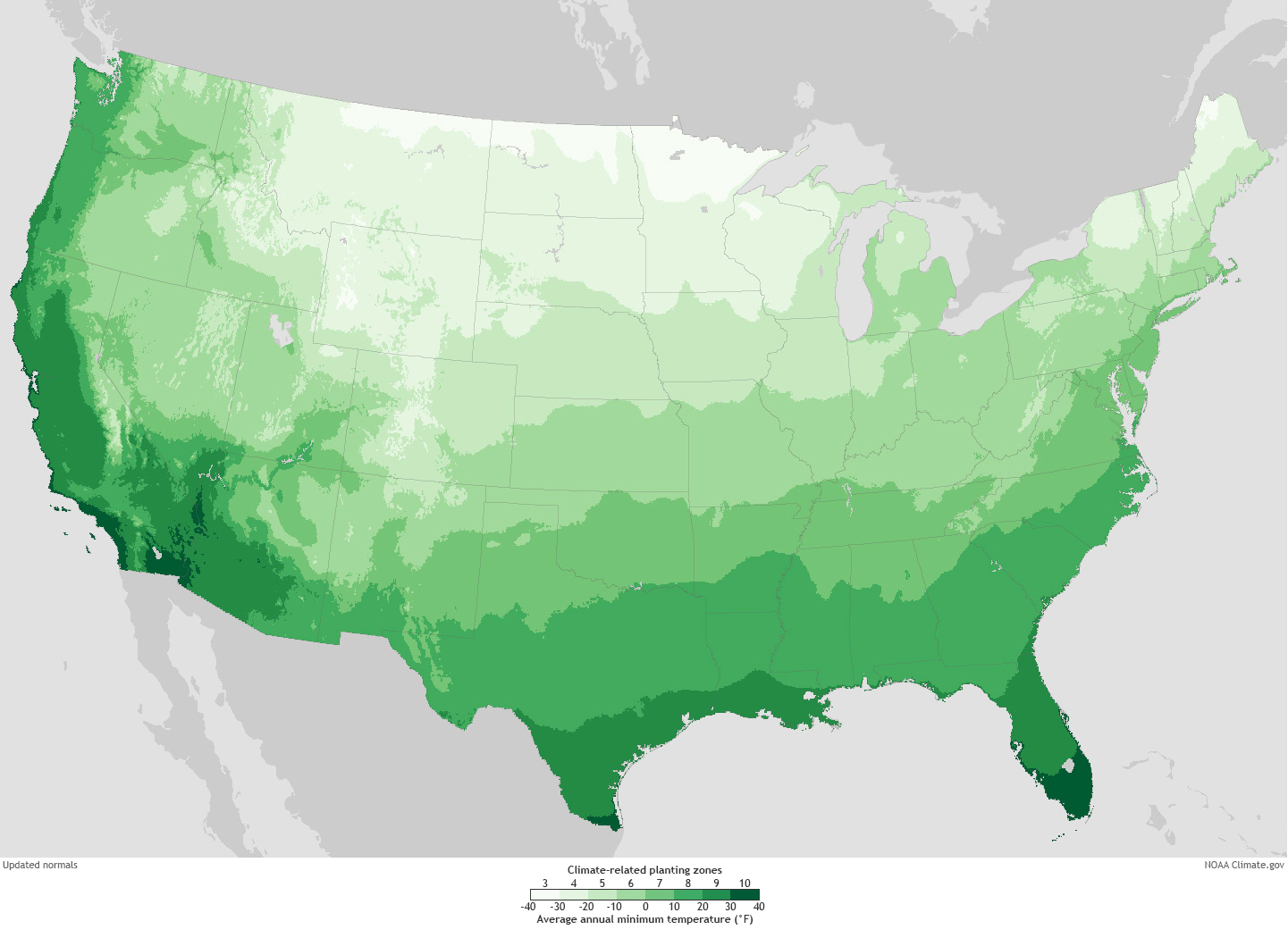 Interactive map: Planting an Earth Day garden? Consider climate’s ‘new normal’ 