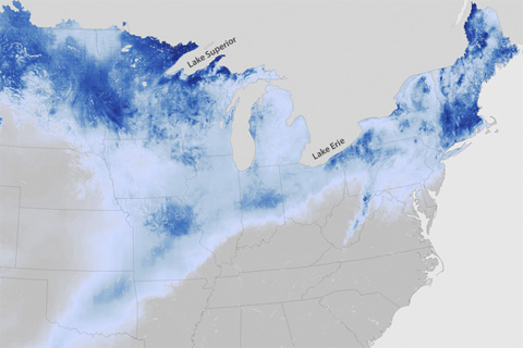 Another Wintry Winter for the Eastern U.S.