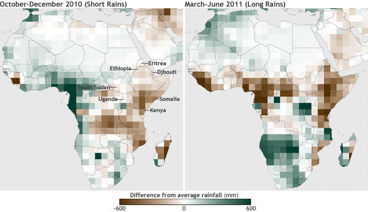 Two Failed Rainy Seasons Lead to Drought in Horn of Africa 